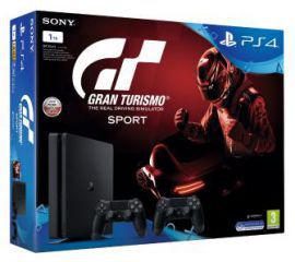 Sony PlayStation 4 Slim 1TB + gra + 2 pady