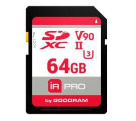 GoodRam IRDM PRO UHS-II U3 V90 microSDXC 64GB w RTV EURO AGD