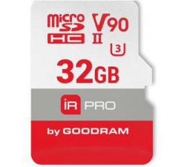 GoodRam IRDM PRO microSDHC Class 10 UHS-II U3 32GB + adapter