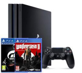 Sony PlayStation 4 Pro + 2 gry