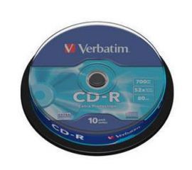 Verbatim CD-R Extra Protection Cakebox 10 szt