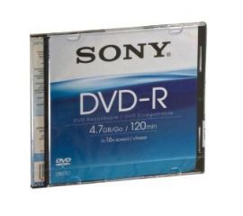 Sony DVD-R Slim case x16 w RTV EURO AGD
