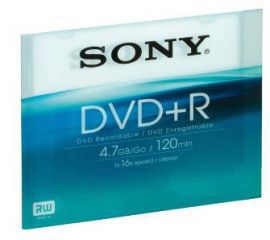 Sony DVD+R Slim case x16