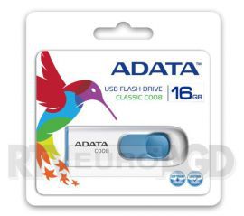 Adata C008 16GB USB 2.0 (biały) w RTV EURO AGD