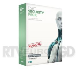 Eset Security Pack BOX kontynuacja 3stan/24m-ce w RTV EURO AGD