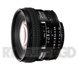 Nikon AF 20 mm f/2,8 D Nikkor w RTV EURO AGD