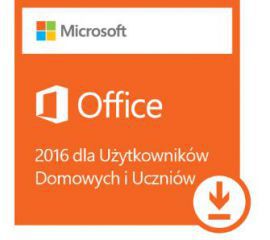 Microsoft Office 2016 dla Użytkowników Domowych i Uczniów (Kod)Dostęp po opłaceniu zakupu