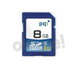 PQI SDHC Class 10 UHS-1 8GB w OleOle!