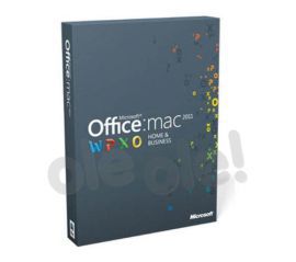 Microsoft Office Mac Home & Business 2011 PL Medialess w OleOle!