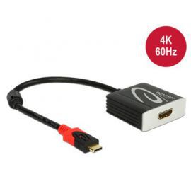 Delock Adapter USB Type-C - HDMI M/F (Thunderbolt 3) 4K 60Hz czarny w Alsen