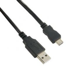 4world Kabel USB 2.0 micro 5pin AM/Bmicro 1.8m HQ,ferryt w Alsen