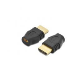ASSMANN Adapter HDMI 2.0 HighSpeed z Ethernetem Typ HDMI A/microHDMI D M/Ż czarny w Alsen