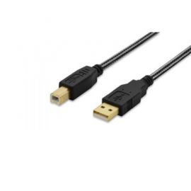 EDNET Kabel połączeniowy USB 2.0 Typ USB A/USB B, M/M czarny 1,8m       blister premium w Alsen