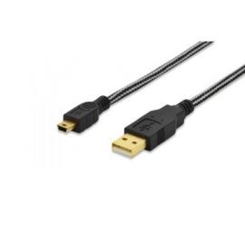 EDNET Kabel połączeniowy USB 2.0 Canon USB A/miniUSB B M/M czarny 1m blister premium w Alsen