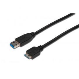 ASSMANN Kabel połączeniowy USB 3.0 SuperSpeed Typ USB A/micro USB B M/M czarny 0,5m w Alsen