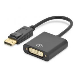 ASSMANN Kabel adapter Displayport 1.1a z zatrzaskiem Typ DP/DVI-I (24+5) M/Ż czarny 0,15m w Alsen