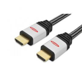 EDNET Kabel połączeniowy HDMI 2.0 HighSpeed z Ethernetem ze            wzmacniaczem Typ HDMI A/HDMI A M/M szary 15m w Alsen