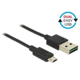 Delock Kabel Micro USB AM-BM DUAL EASY-USB 50cm w Alsen