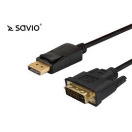 Elmak SAVIO CL-106 Kabel displayPort do DVI 1,8m w Alsen