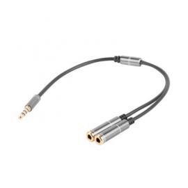 NATEC Adapter audio Minijack->2x Minijack GENESIS A20 w Alsen