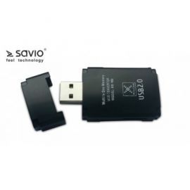 Elmak SAVIO AK-14 Czytnik kart pamięci :micro SD, micro SDHC, M2, SD, SDHC, MS Pro Duo w Alsen