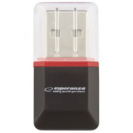 Esperanza CZYTNIK KART PAMIĘCI MicroSD / (MicroSD PenDrive) EA134K         USB 2.0 CZARNY w Alsen