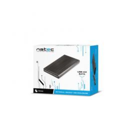 NATEC Kieszeń zewnętrzna HDD sata RHINO 2,5'' USB 2.0 Aluminium Black w Alsen