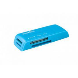 NATEC Czytnik kart pamięci ANT 3 Mini (SDHC/MMC/M2/Micro SD) Blue w Alsen