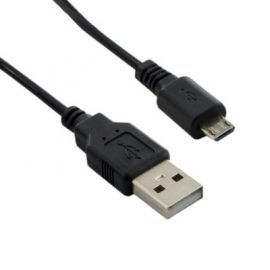 4world Kabel USB 2.0 MICRO 5pin, AM / B MICRO transfer/ładowanie 1.0m czarny w Alsen