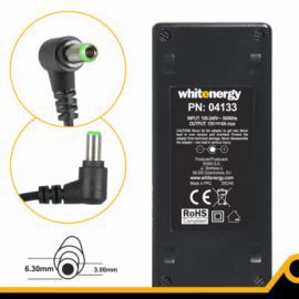 Whitenergy Zasilacz 15V | 6A 90W wtyk 6.3x3.0mm Toshiba 04133 w Alsen