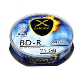 Extreme BD-R 25GB x4 - Cake Box 10 w Alsen