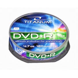 Titanum DVD+R 4,7 GB x16 - Cake Box 10 w Alsen