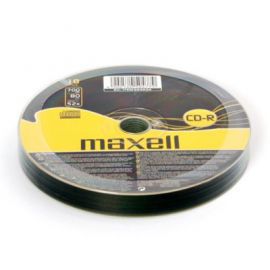 Maxell płyta cd-r 700MB 52x szpindel 10 w Alsen