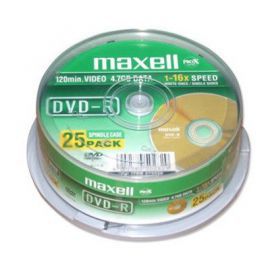 Maxell płyta DVD-R 4,7 16x cake 25 w Alsen