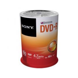 Sony DVD-R 16x 4.7GB (100 CAKE) w Alsen