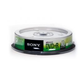 Sony DVD+R 16x 4.7GB (10 CAKE) w Alsen