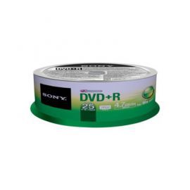 Sony DVD+R 16X 4.7GB (25 CAKE) w Alsen