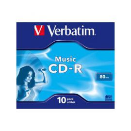 Verbatim CD-R Audio 80min 10P JC 43365 w Alsen