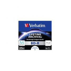 Verbatim M-DISC BD-R 4x 25GB 5P JC Printable 43823 w Alsen