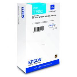 Epson Ink cartridge T7552 Cyan DURABrite Pro, Size XL WF-8010/8090/8510/8590 w Alsen