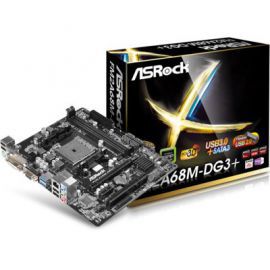 ASRock FM2A68M-DG3+ FM2+ AMD A68H 2DDR3 USB3 uATX w Alsen