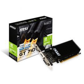 MSI GeForce CUDA GT710 2GB DDR3 64BIT DVI/D-SUB/HDMI w Alsen