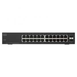 Cisco SG112-24 switch 24x1GbE, 2x Combo miniGBIC w Alsen