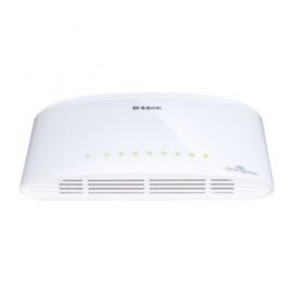 D-Link DGS-1008D switch L2 8x1GBE Desktop/Wall NO FAN w Alsen