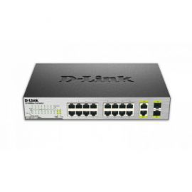 D-Link DES-1018MP 16 x 100 + 2 x Gbit +2 x SFP Smart w Alsen