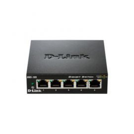 D-Link Switch 5-port 10/100/1000Gigabit Metal Housing Desktop w Alsen
