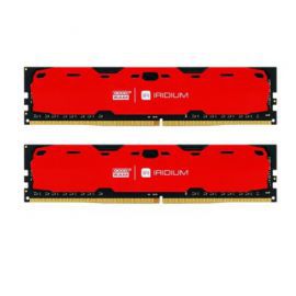 GOODRAM DDR4 IRIDIUM 8GB/2400(2*4GB) 15-15-15 512*8 Czerwona w Alsen