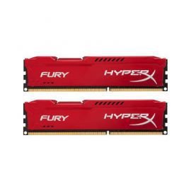 HyperX DDR3 Fury  8GB/ 1600 (2*4GB) CL10 RED w Alsen