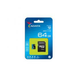 Adata microSD Premier 64GB UHS1/CL10 85/25MB/s+adapter w Alsen