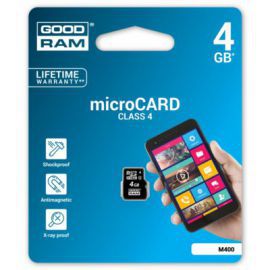 GOODRAM microSD 4GB CL4 w Alsen